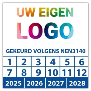 Keuringssticker gekeurd volgens NEN 3140 - Keuringslabels logo